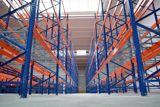 Warehouse Steel Teardrop Style Pallet Racking USA Type 3000IBS 4000Ibs