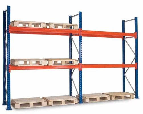 Warehouse Steel Teardrop Style Pallet Racking USA Type 3000IBS 4000Ibs