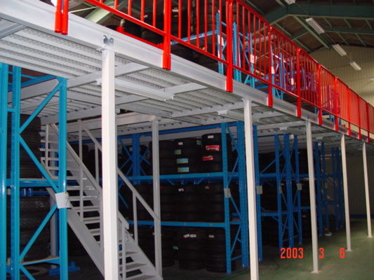 500kg-2000kg/layer 용량 산업용 저장용 메즈나인 래킹 시스템