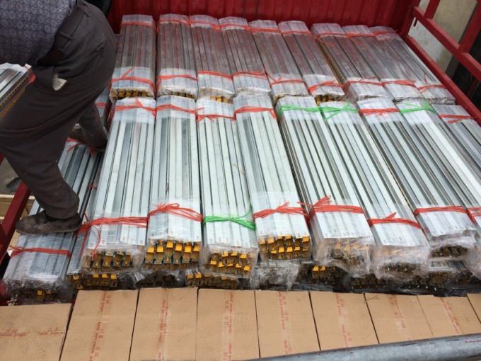 카튼 흐름 픽링 중력 흐름 래킹 파우더 코팅 표면 완료 5